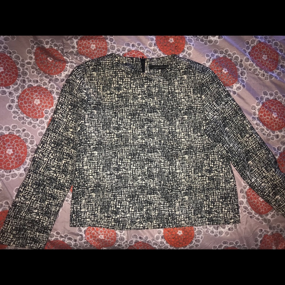 Zara printed blouse